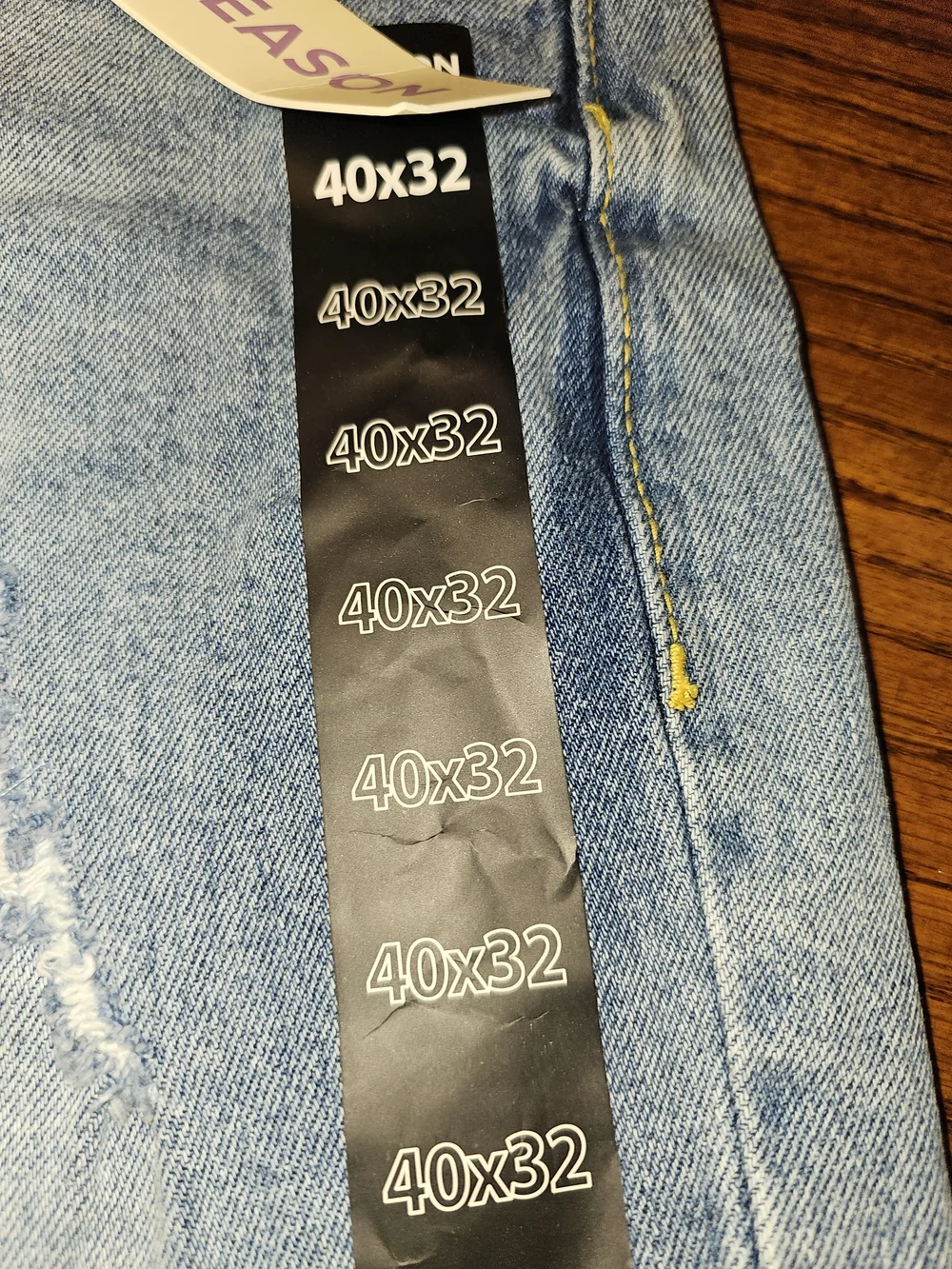 Reason Light Blue Distressed Skinny Jeans